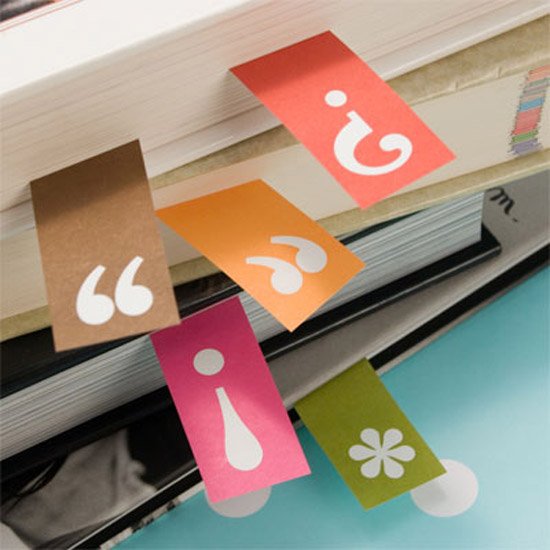 Punctuated Page Markers